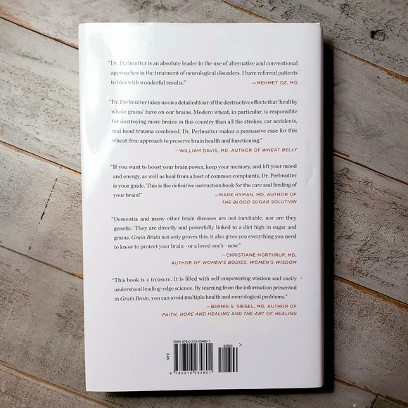 NEW Grain Brain health book Dr. David Perlmutter - Picture 3 of 5